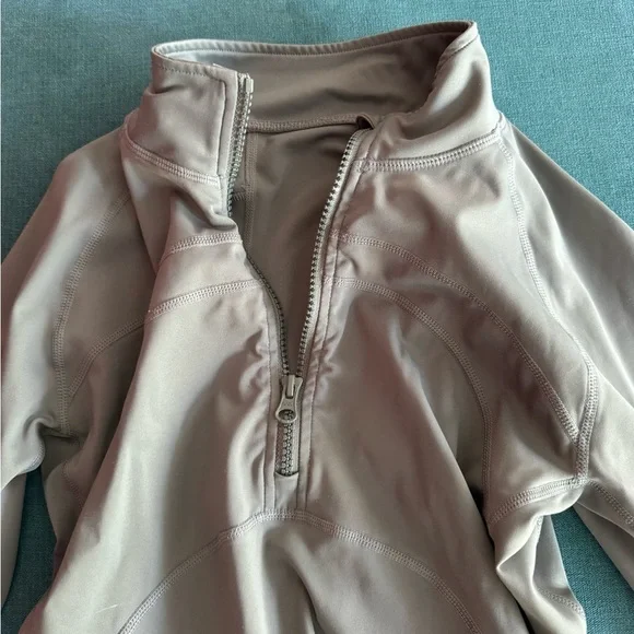 Women's Cropped Workout Jacket 1/2 Zip Pullover Running Athletic Size Small​​ - Picture 5 of 5